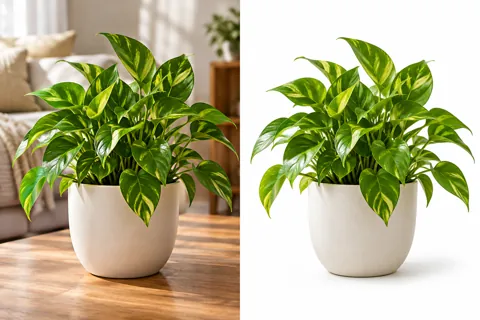 Background Removal illustrative example