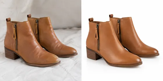 E-commerce Photo Editing illustrative example