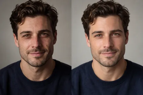 Image Retouching illustrative example