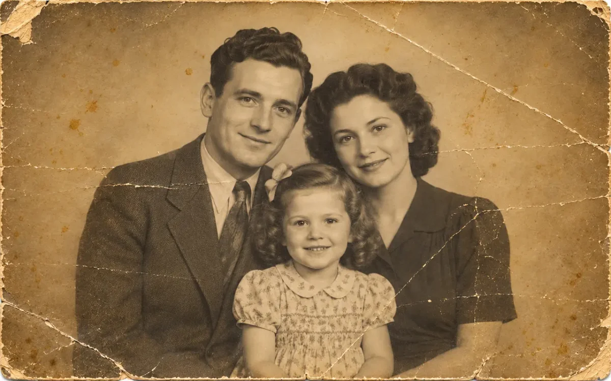 Before editing: Photo Restoration Service
